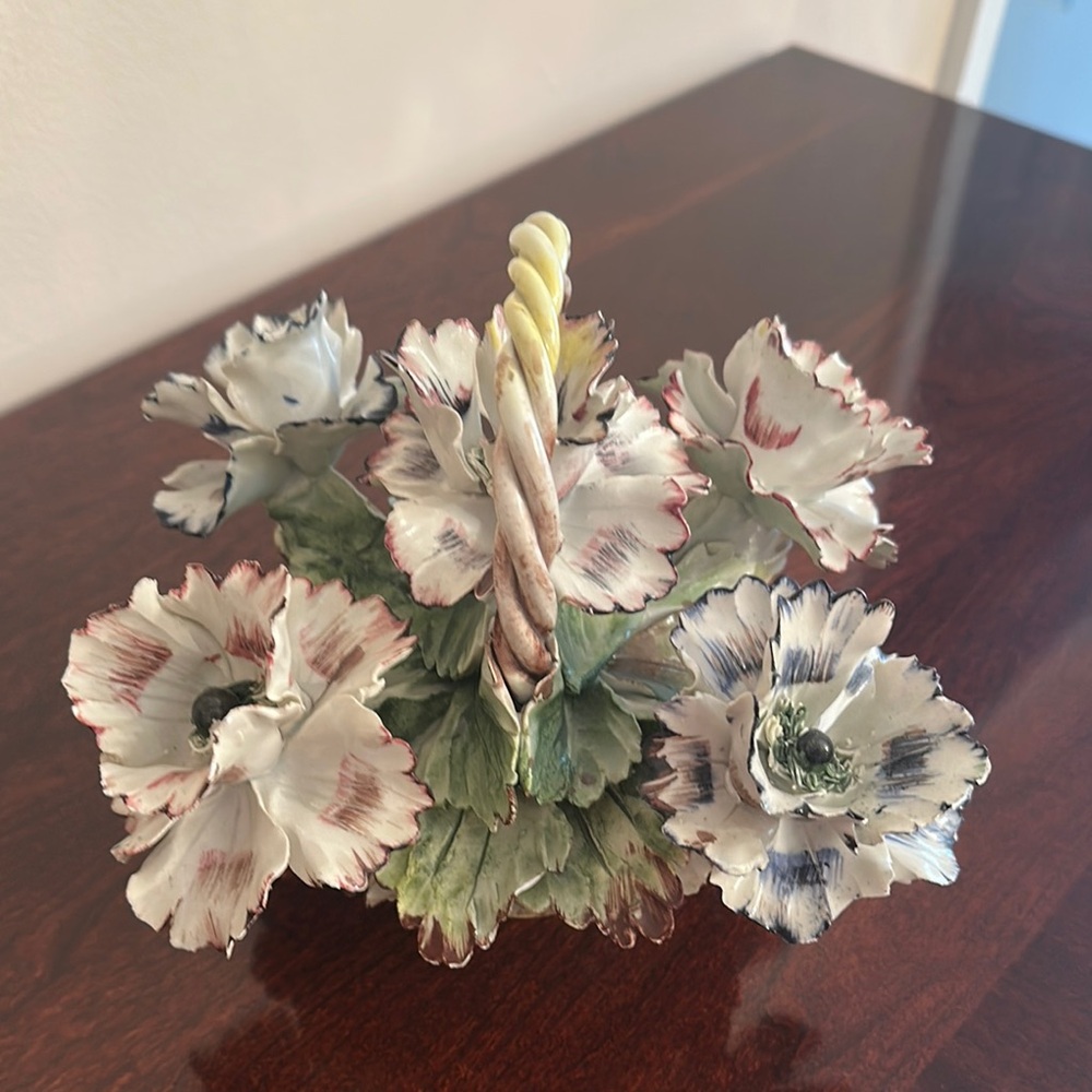 Floral Ceramic Candle Holder